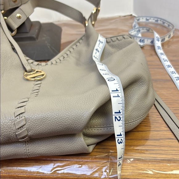 Lodis Gray Hobo Bag with Slouchy Design - Picture 8 of 9